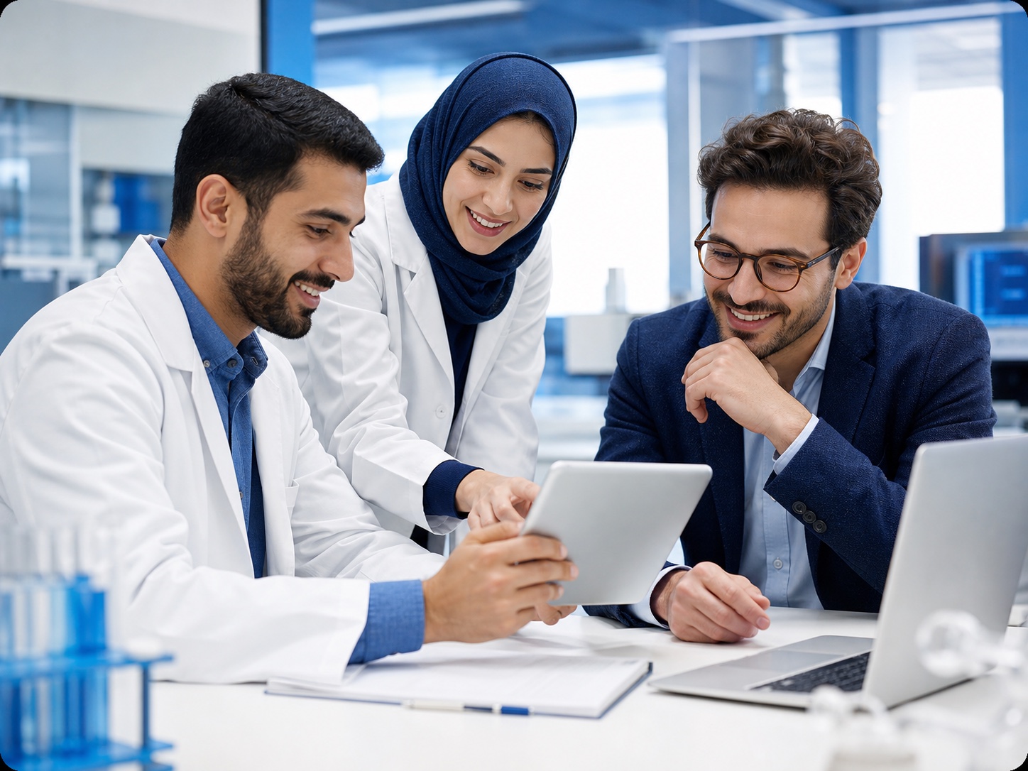 Benta healthcare professionals collaborating
